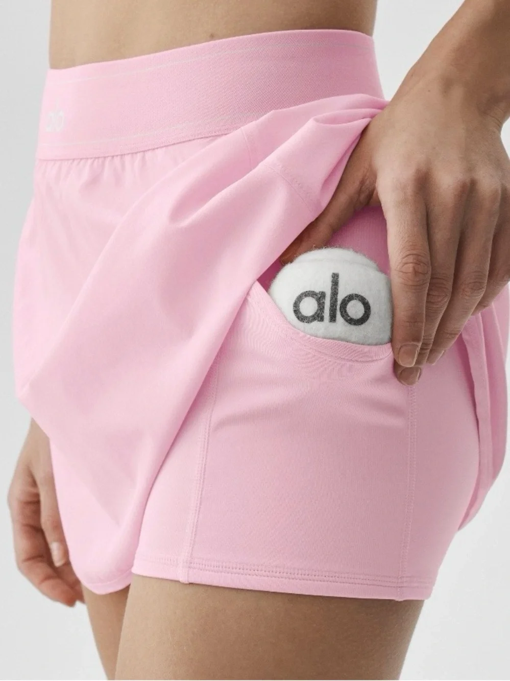 Alo Match Point Tennis Skirt NWT Pink Marshmellow
